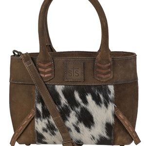 COPY - STS RANCHWEAR WOMEN'S SADDLE TRAMP HAIR-ON SATCHEL